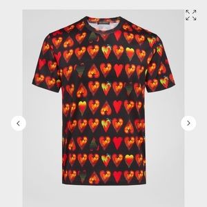 VERSACE LOVE VERSACE PRINT T-SHIRT